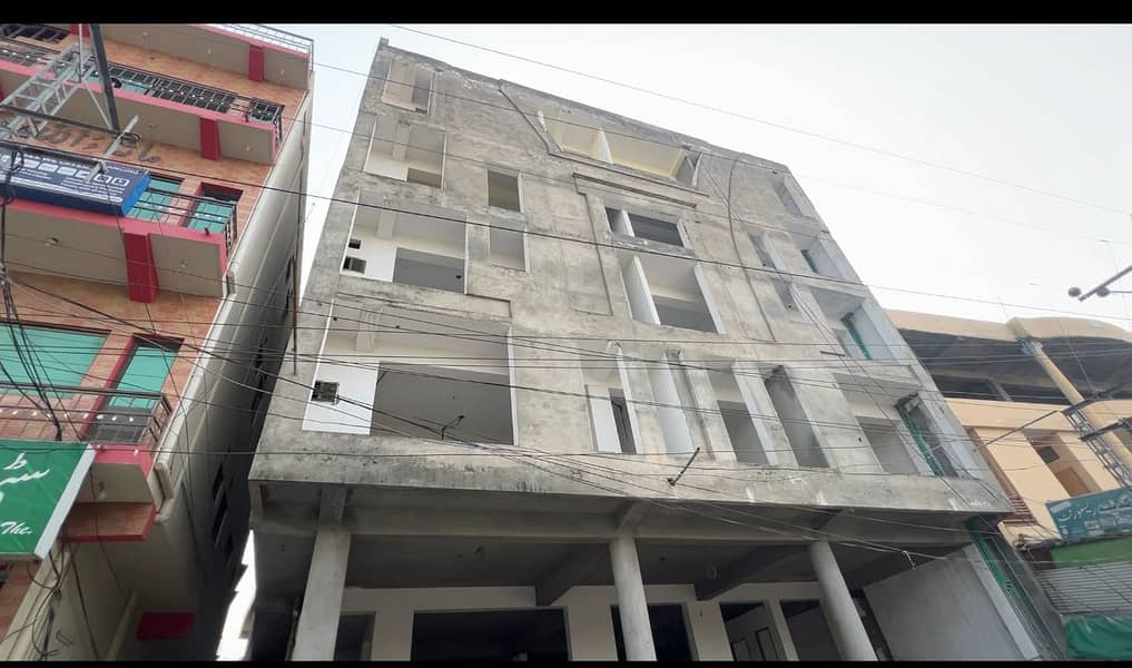 1 Kanal Basment + 5 Stories Corner Plaza for sale 0