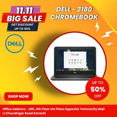 11.11 Sale | Dell ChromeBook 3180 - Unused Condition With Warranty