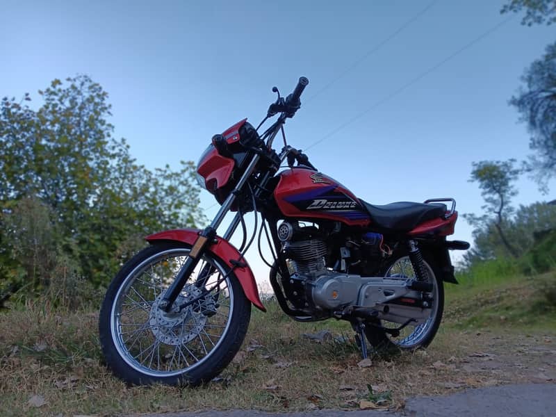 Honda CG 125 Deluxe 2017 5