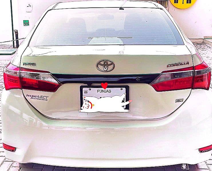 Toyota Corolla XLI 2015 converted gli automatic 7