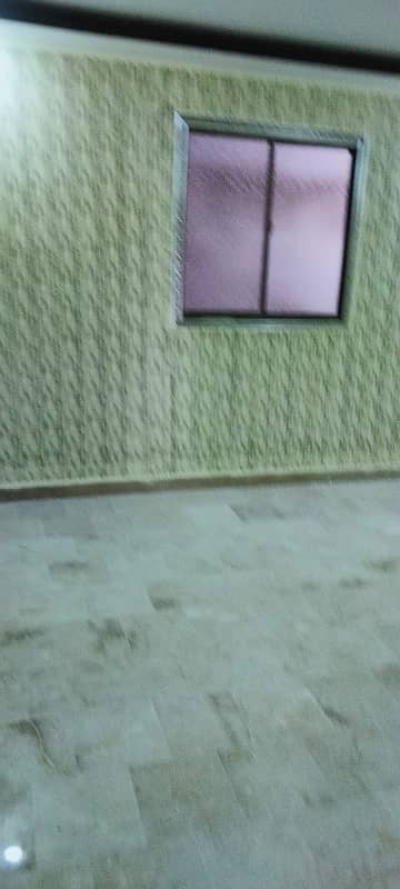 New Flat (1st F)Available for Sale(32Lacs ) at Liaquatabad No 4 Amjad Sabri wali Gali American Kitchen. 4