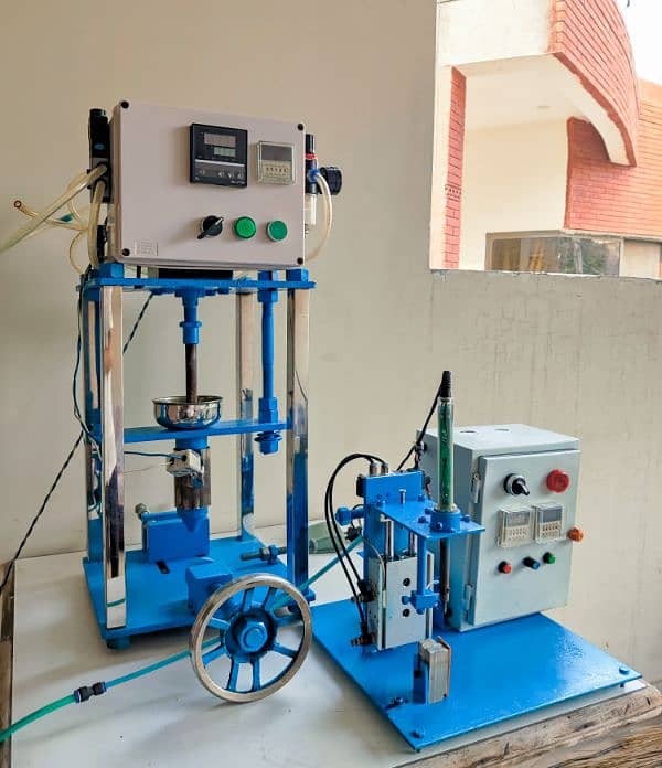 Automatic Cable Molding, Soldering Machine + 50kg Compressor 0