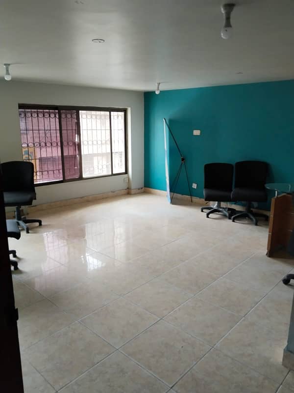 1800 Sqft Office Semi Furniture Office Mezzi Front Entrance For Rent 12