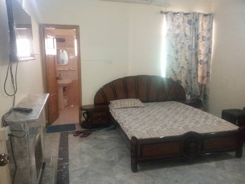 i-8 Near shafa international Hospital Furnished Ground poration For Rent. 20