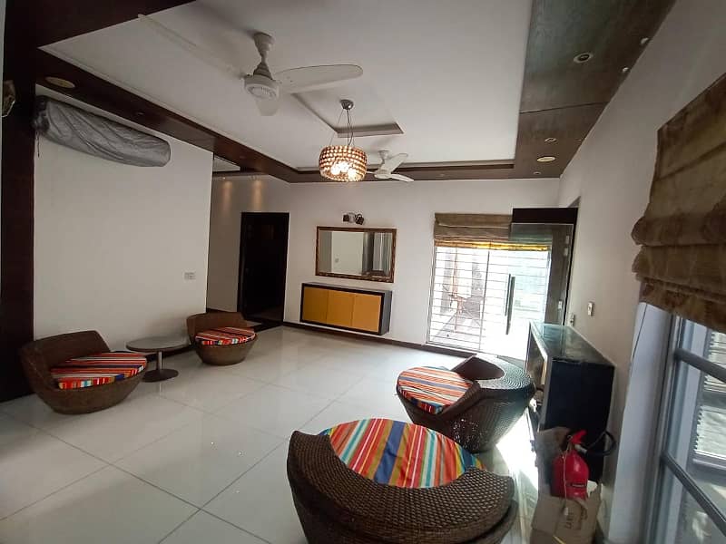 1 Kanal Semi Furnished Modern Desgin Upper Portion Available For Rent In E Block DHA Phase 5 Lahore 0