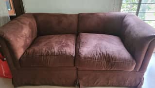 brown sofa