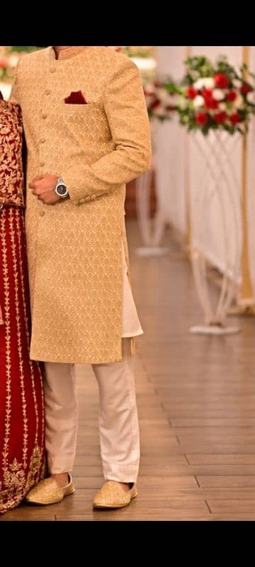 Men's Groom Sherwani for Sale - High Quality, Used Once 1