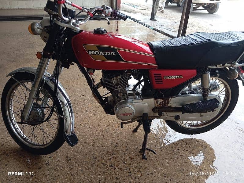 Honda 125 1990 6