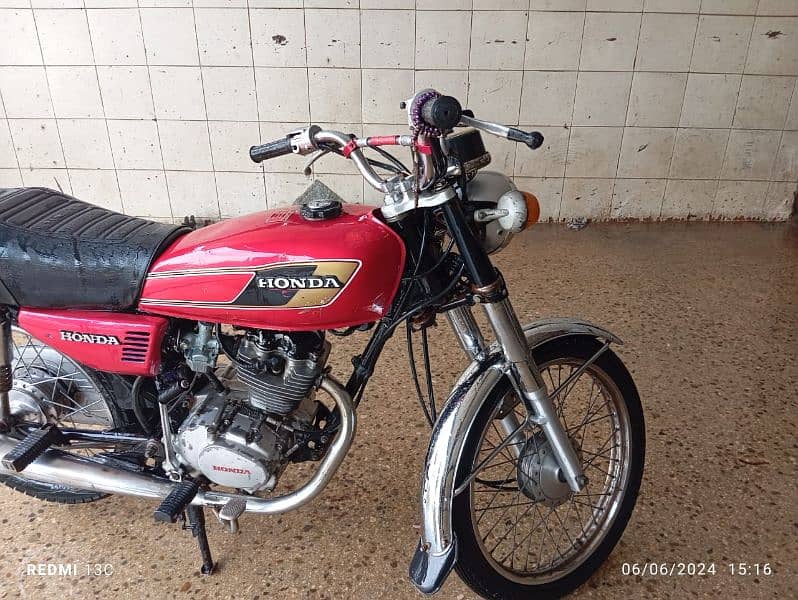 Honda 125 1990 7