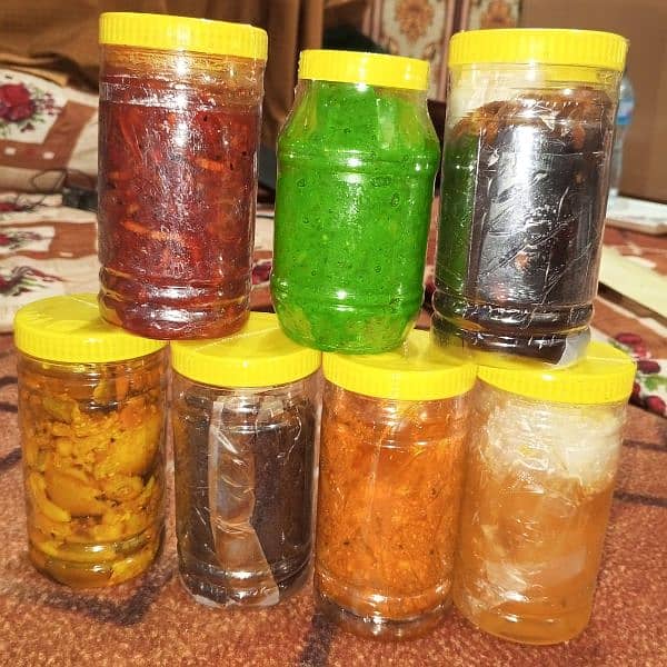 Pure Desi Achaar ( pickle) pure Honey, Dry fruits, Desi Ghee,250 Rs 2