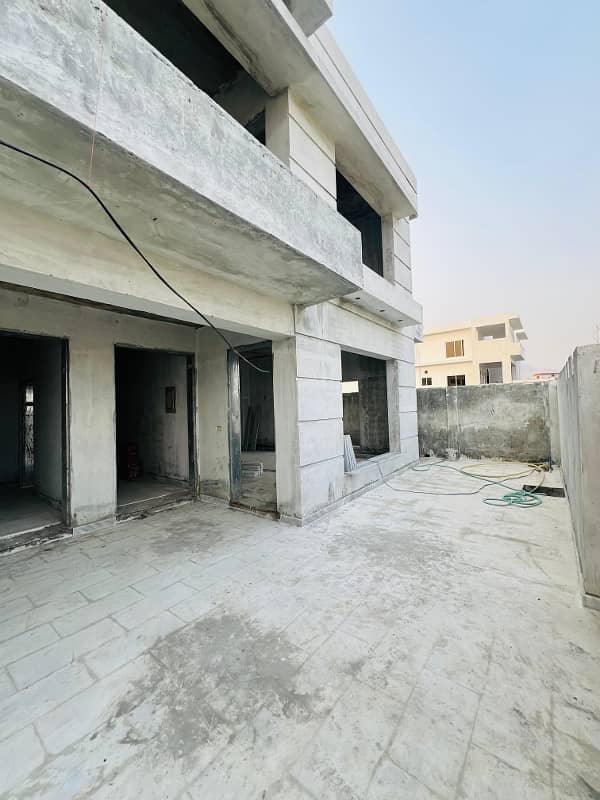 14 Marla Grey Structure Double Unit House Available. For Sale in Multi Gardens MPCHS. B-17 Block F Islamabad. 2