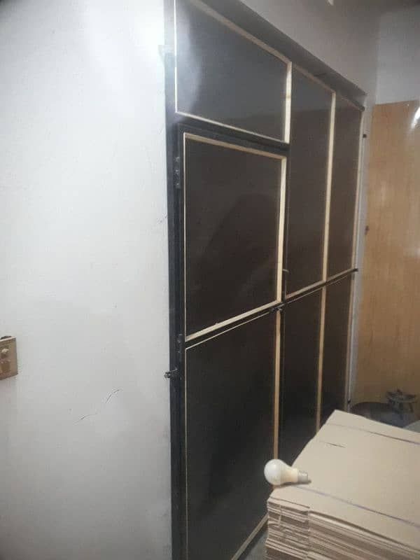 Black frame glass door exterior for sale urgently 2