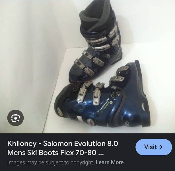 Solomon evolution 8.0 ski boots 1