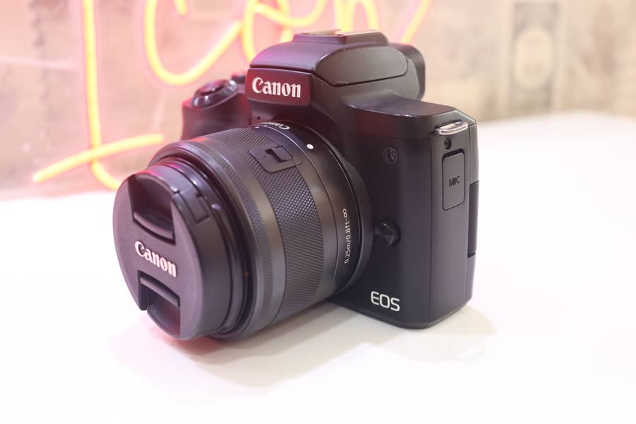 Canon Eos M50 Mark ii With 15-45mm lens 2