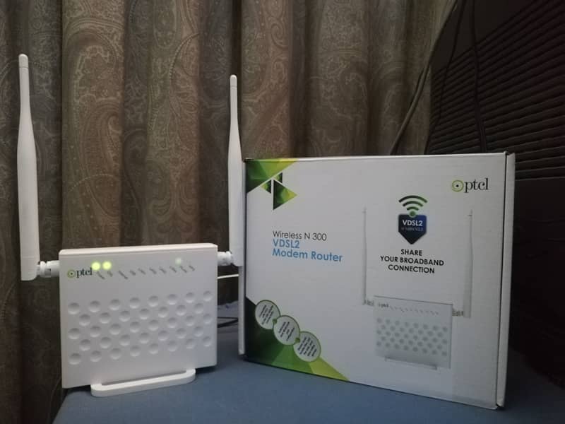 PTCL Wifi Router almost New Condition 0