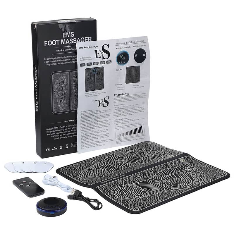 Ems Portable Foot Massager Mat 0