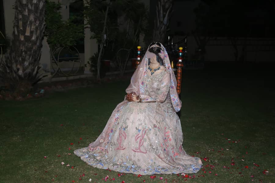 Bridal Dress Valima / Baraat or any occasion ONE HOUR USED ONLY 1