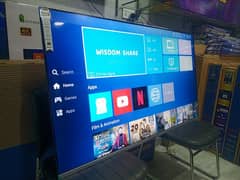 New class 55 tv full smart UHD 4k daba pack 03228083060