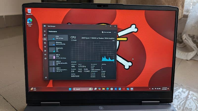 Lenovo LOQ 15 Gaming Laptop RTX 4050 Ryzen 7 7840HS 12