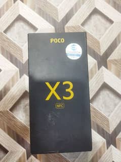 Poco x3 nfc with box