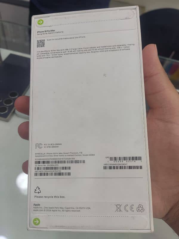 iphone 16 pro max 1tb Desert Titanium, LLA 1