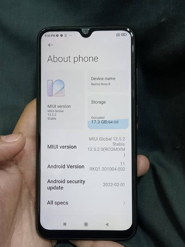 Redmi note 8 full box 03000242699 03156062963 1