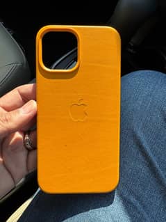 iphone 12 Pro Max Leather Case Original