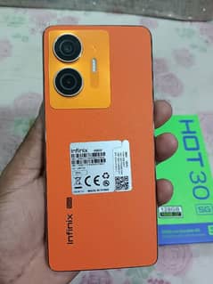 non pta Infinix hot 30 5g 6gb 128gb lather back