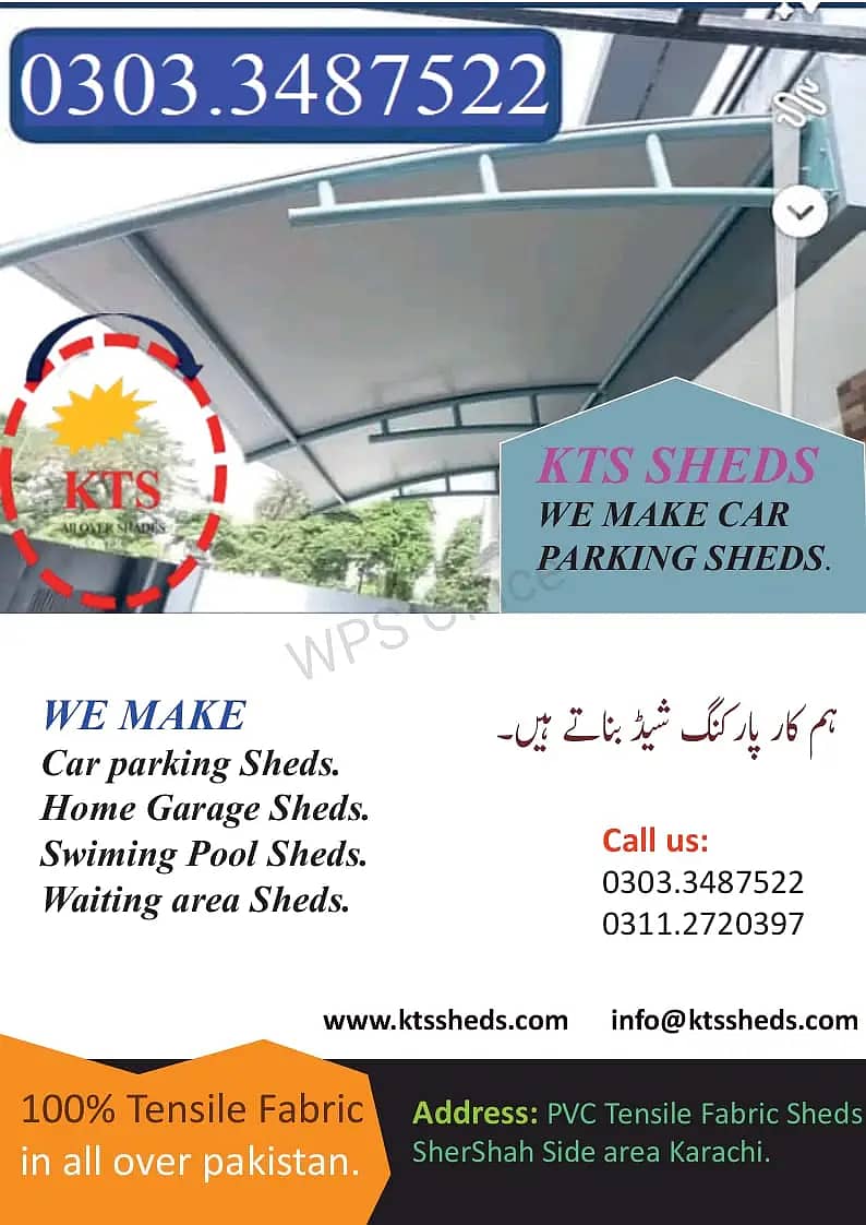 PVC Tensile Fabric Shade 5