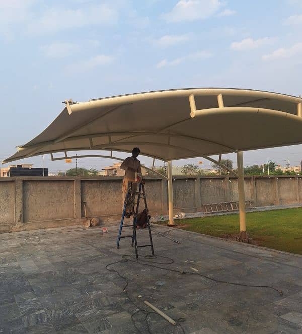 Tensile Shades, Car Parking Tensile, Folding Tarpal, Waterproof Tarpal 6