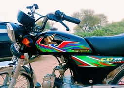 Honda CD70 2022 All Punjab Number Lush Condition