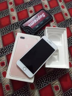 iphone 7plus  pta approved 128gb rose gold color with box