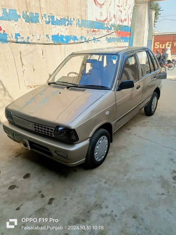 Suzuki Mehran VXR 2015 Minor touching 1