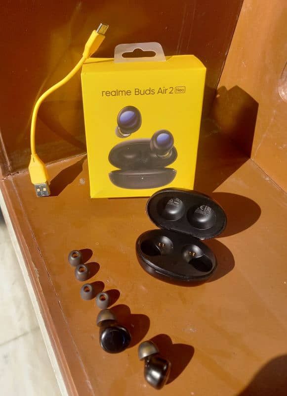 For Sale: Realme Ear Buds with ANC, With All original accessories. 0