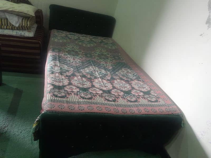 single bed with matteres . 03137727626 1