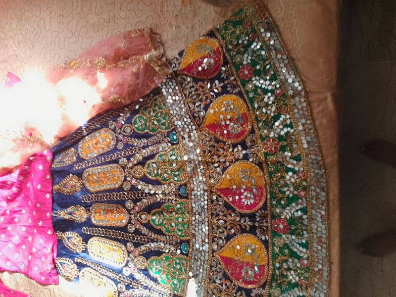 1 time used lehnga 3