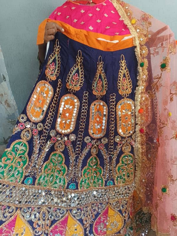 1 time used lehnga 4