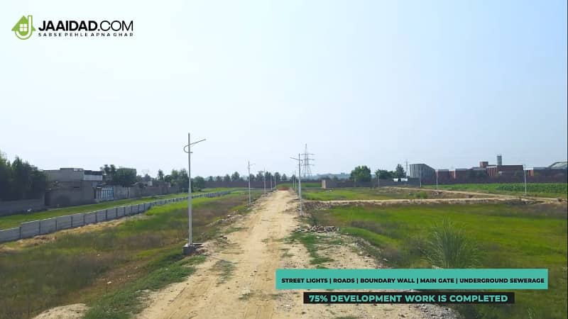 5 MARLA Prime Plots Are Available In Officers Enclave Mardan On Easy Installments 2