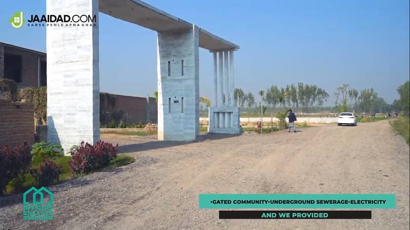 5 MARLA Prime Plots Are Available In Officers Enclave Mardan On Easy Installments 3