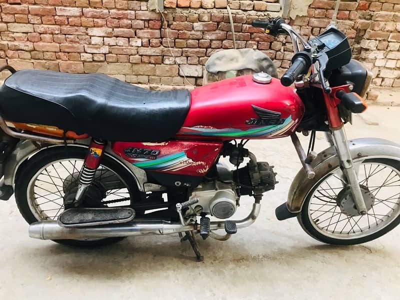 jinan 70CC Red colour 2