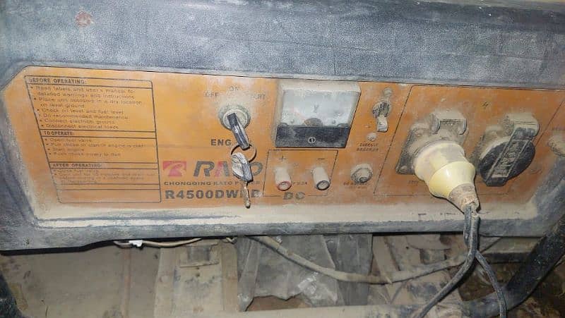 Rato 3kw Generator 50,000 pkr 1