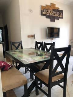 6 Seater Wooden Dining Table