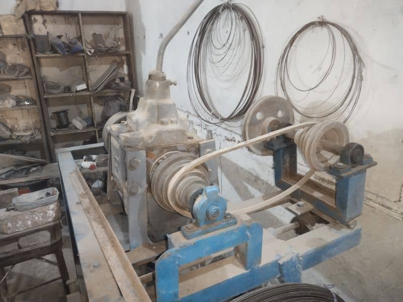 سپرنگ بنانے کی مشین spring making machine 1