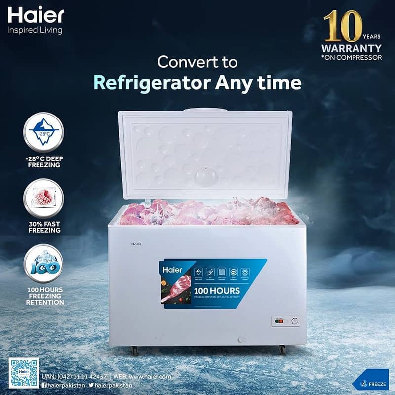 Haier HDF-285SD-Regular ALMOST NEW urgent sale 2