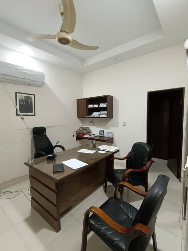 1 KANAL HOUSE AVAILABLE FOR RENT FOR OFFICE 6