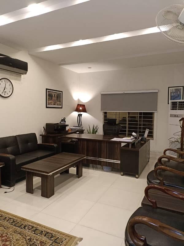 1 KANAL HOUSE AVAILABLE FOR RENT FOR OFFICE 10