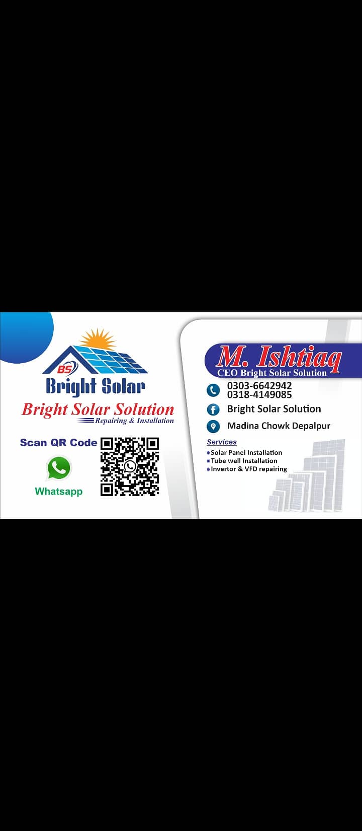 Solar installation sarves 1