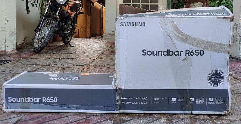 Samsung sound bar R-650 7