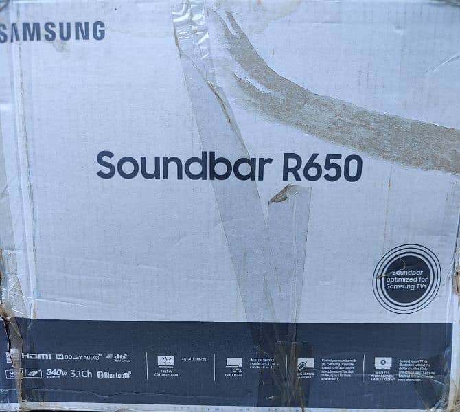 Samsung sound bar R-650 8