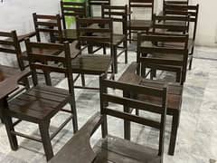 Student Chairs 90 pieces pure wood